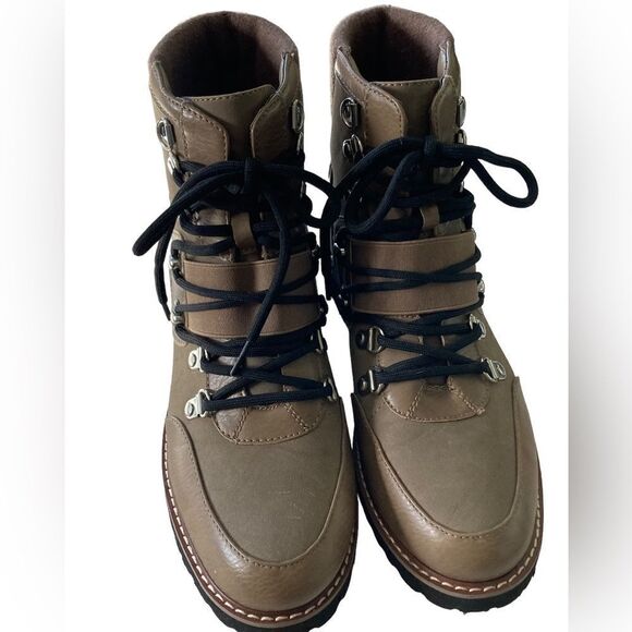 Nautical Brown Lace up Boots 8.5 - Picture 6 of 8